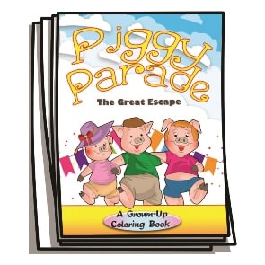 Piggy Parade Coloring Pages