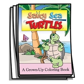 Saucy Sea Turtles Coloring Pages