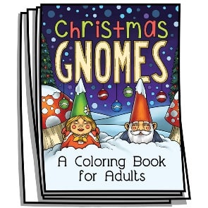 Christmas Gnomes Coloring Pages