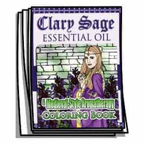 Clary Sage Essential Oil Coloring Pages