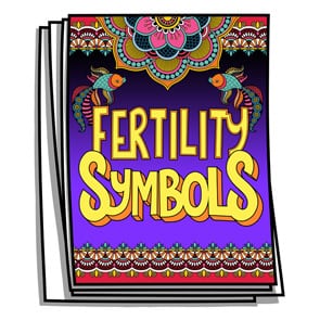 Fertility Symbols Coloring Pages