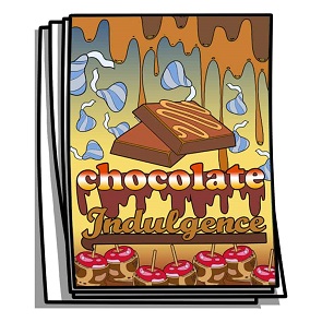 Chocolate Indulgence Coloring Pages