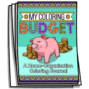 My Coloring Budget Journal