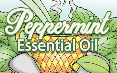 Peppermint Essential Oil Coloring Pages