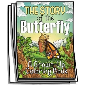 Story of the Butterfly Coloring Pages