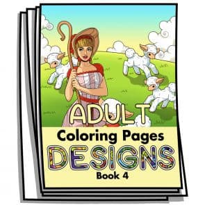 Adult Coloring Designs Book 4