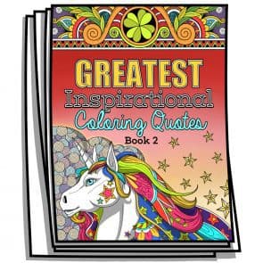 Greatest Inspirational Coloring Quotes – Book 2