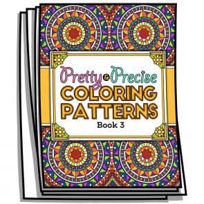 Pretty & Precise Coloring Patterns – Book 3