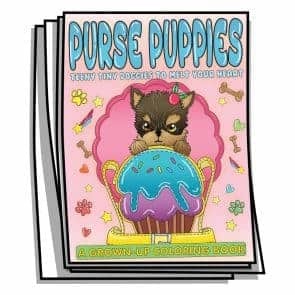 Purse Puppies Coloring Pages