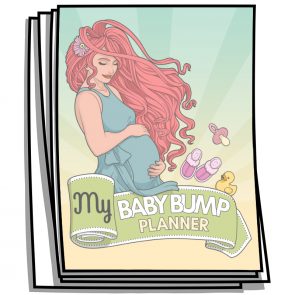 My Baby Bump Coloring Planner