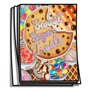 Sweet Sugar Treats Coloring Pages