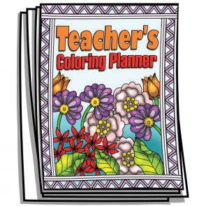 Teacher Coloring Planner