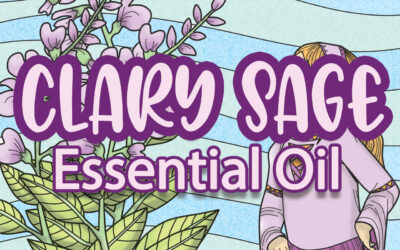 Clary Sage Essential Oil Coloring Pages