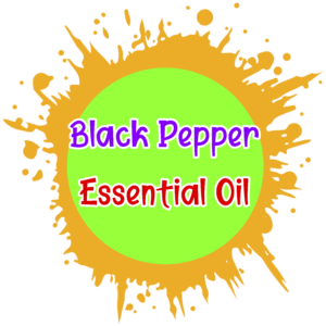 Black Pepper Essential Oil Coloring Pages