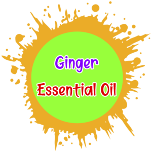 Ginger Essential Oil Coloring Pages