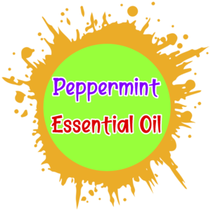 Peppermint Essential Oil Coloring Pages