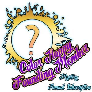 Color Happy Annual Mystery Digital Subscription - Founding Members Pre-Launch Special