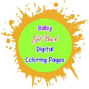 Baby Got Back Digital Coloring Pages