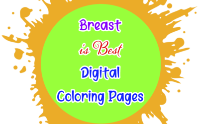 Breast is Best Digital Coloring Pages