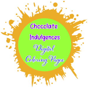 Chocolate Indulgences Digital Coloring Pages