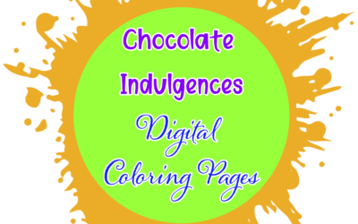 Chocolate Indulgences Digital Coloring Pages