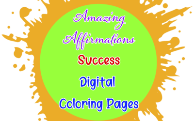 Amazing Affirmations – Success Digital Coloring Pages