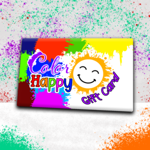 Color Happy Electronic Gift Card