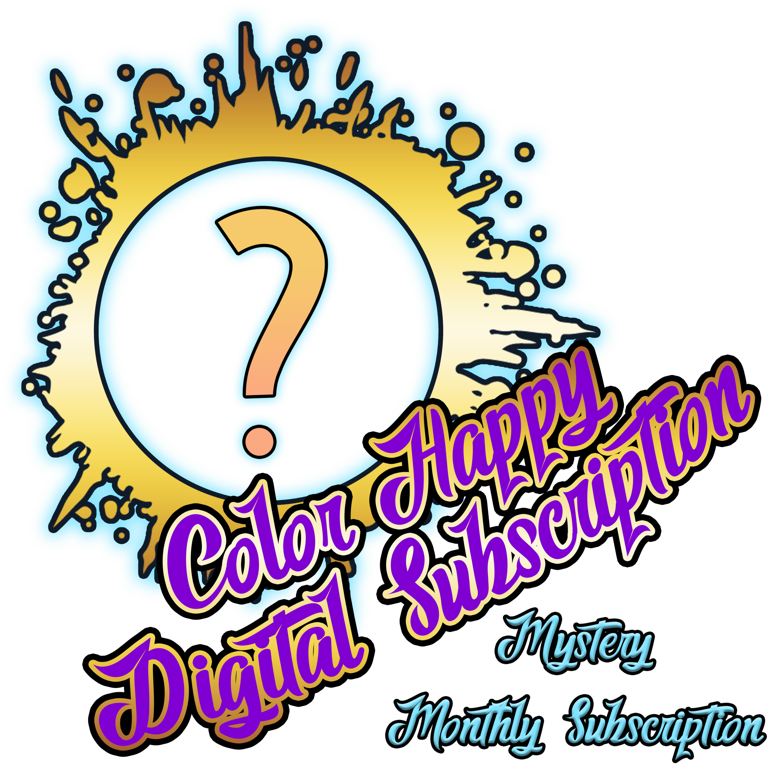 Color Happy Monthly Mystery Digital Subscription